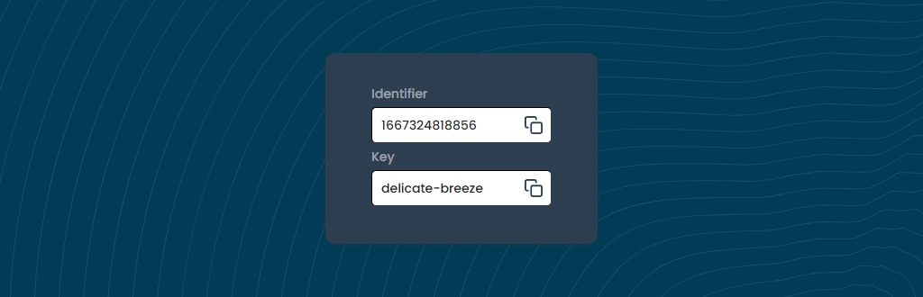 Sample of identifiers